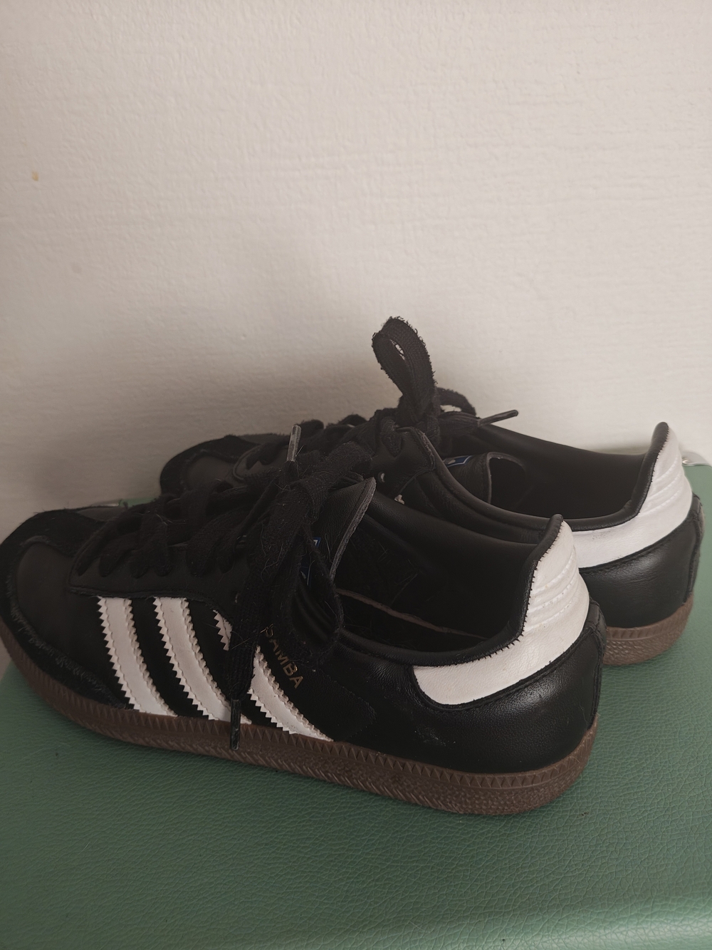 Adidas Samba Classic Sneakers in Black & White - Picture 3 of 4